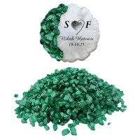 Epoksi Cam Kırığı Sedefli Yeşil - 1KG