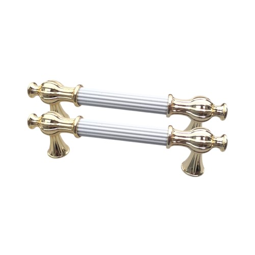 Epoksi Tepsi Kulp Class Model Beyaz Gold Kaplama GT1101