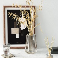 Epoksi Vazo Kalıbı Beton Taş Tozu Vazo Mumluk Kalıbı Silikon GT9605 10.5x15.2cm