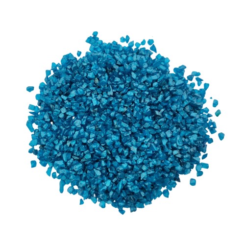 Epoksi Cam Kırığı Sedefli Turkuaz - 1KG