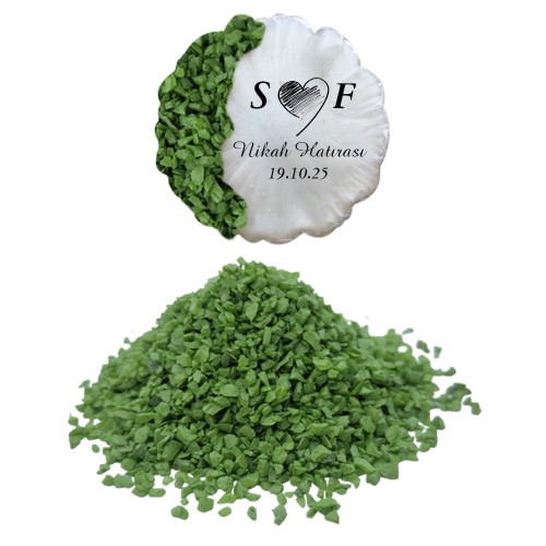 Epoksi Cam Kırığı Mat Fıstık Yeşili - 1KG