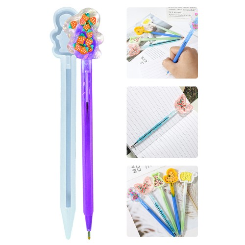 Epoksi Kalem Kalıbı Tavşan Başlıklı Kalıbı Silikon