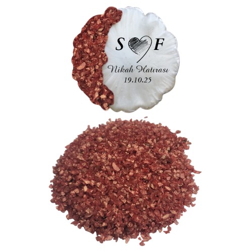 Epoksi Cam Kırığı Sedefli Bakır - 1KG