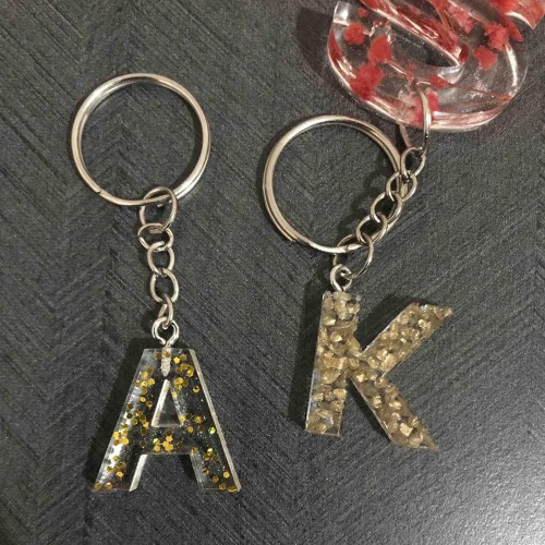 Epoksi Harf Kalıbı Alfabe Kalıbı Silikon 2.5cm EM239