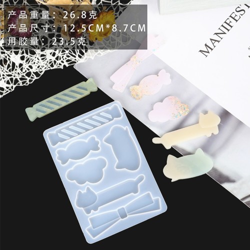 Epoksi Toka Kalıbı Piyonk Kedicik Bulut Model Toka Kalıbı Silikon