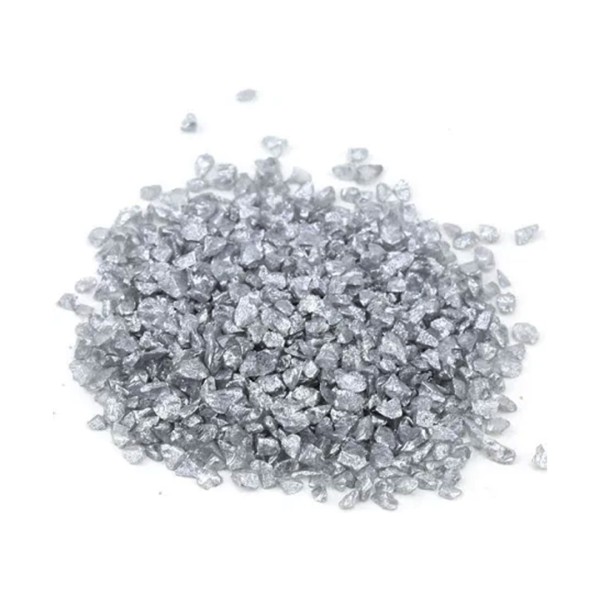 Epoksi Cam Kırığı Sedefli Gümüş - 1KG