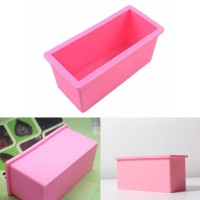 Epoksi Dikdörtgen Obje Kalıbı Dikdörtgen Pasta Kalıbı Derin Dikdörtgen Sabun Kalıbı 15x7.5x6cm