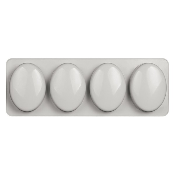 Sabun Kalıbı Oval Sabun Kalıbı Çoklu Oval Sabun Kalıbı Silikon 7.5.4cm GT793