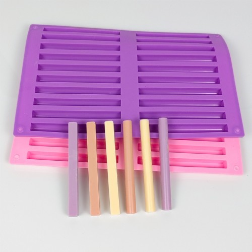 Sakız Kalıbı Çoklu Kraker Kalıbı Çoklu Jelibon Kalıbı Solucan Jelibon Kalıbı 10x1cm