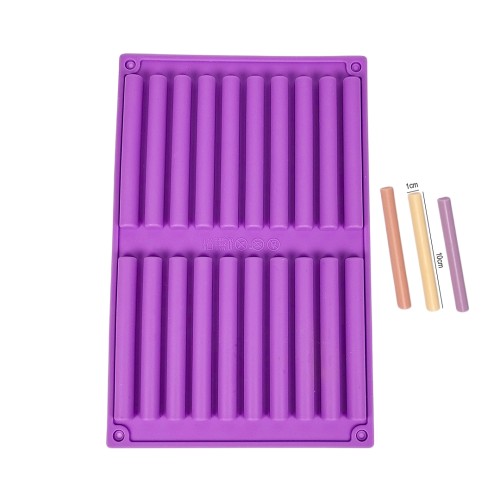 Sakız Kalıbı Çoklu Kraker Kalıbı Çoklu Jelibon Kalıbı Solucan Jelibon Kalıbı 10x1cm