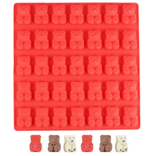 Epoksi Haribo Ayıcık Kalıbı Çikolata Jelibon Kalıbı Haribo Kalıbı - Damlalık Esans Hediyeli