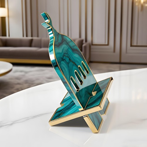 Epoksi Telefon Tutucu Ramazan Modeli Ayaklı Telefon Tutucu Kalıbı Silikon 18.8x9.4cm