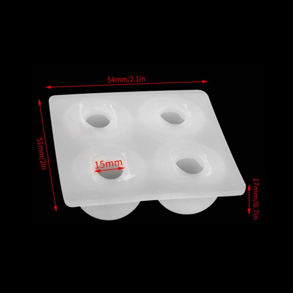 Epoksi Kurukafa Kalıbı Kurukafa Bileklik Kalıbı Kafatası Kalıbı Silikon 1.7x1.5cm