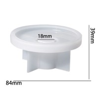 Şamdan Altı Kalıbı Şamdan Tutucu Kalıbı Taş Tozu Şamdan Altı Kalıbı Silikon 8.4x3.9cm Şamdan Altı Kalıbı Şamdan Tutucu Kalıbı Taş Tozu Şamdan Altı Kalıbı Silikon 8.4x3.9cm