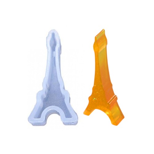 Epoksi Eyfel Kulesi Kalıbı Anahtarlık Eyfel Kulesi Kalıbı Silikon 5.8x2.8cm