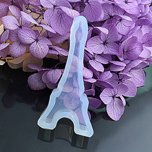 Epoksi Eyfel Kulesi Kalıbı Anahtarlık Eyfel Kulesi Kalıbı Silikon 5.8x2.8cm