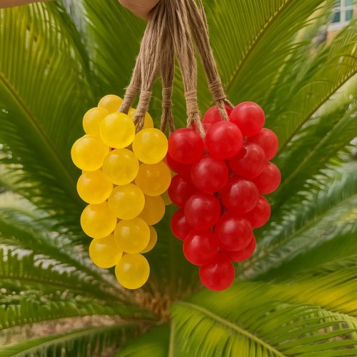 Sabun Üzüm Kalıbı Küre Buz Kalıbı Çoklu Salkım Üzüm Kalıbı Plastik 3cm