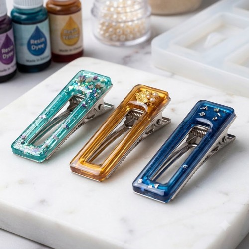 Epoksi Toka Aparatı Klips Dikdörtgen Ortası Boş Nikel 6cm 100 Adet Epoksi Toka Aparatı Klips Dikdörtgen Ortası Boş Nikel 6cm 100 Adet
