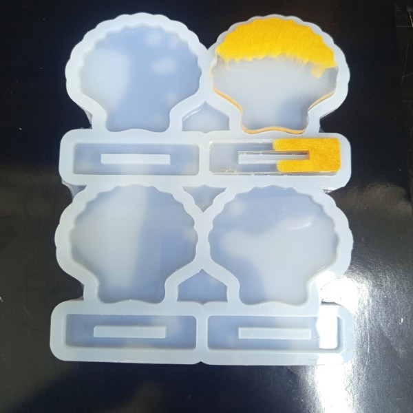 Epoksi İstiridye Magnet Kalıbı Ayaklı Deniz Kabuğu Masa Süsü Kalıbı Silikon 7.6x7cm Epoksi İstiridye Magnet Kalıbı Ayaklı Deniz Kabuğu Masa Süsü Kalıbı Silikon 7.6x7cm