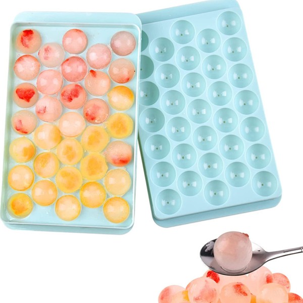 Sabun Üzüm Kalıbı Küre Buz Kalıbı Çoklu Salkım Üzüm Kalıbı Plastik 2.5cm