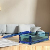 Epoksi Kutu Kalıbı Saklama Kutusu Kalıbı Kalemlik Taş Tozu Kalıbı Silikon 14.2x6.5cm