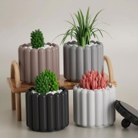Epoksi Saksı Kalıbı Takı Kutusu Kalıbı Mücevher Kutusu Taş Tozu Kalıbı Silikon 10.4x9.1cm