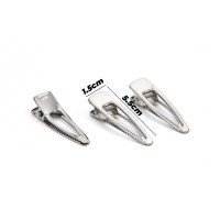 Epoksi Toka Aparatı Klips Oval Ortası Boş Nikel 5.5cm 10 Adet Epoksi Toka Aparatı Klips Oval Ortası Boş Nikel 5.5cm 10 Adet
