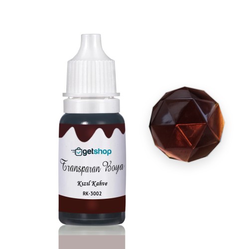 Epoksi Transparan Boya Pigment Kızıl Kahve – 15ml Epoksi Transparan Boya Pigment Kızıl Kahve – 15ml
