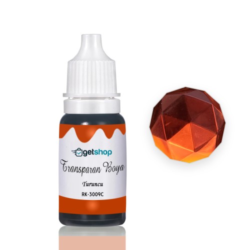 Epoksi Transparan Boya Pigment Turuncu - 15ml Epoksi Transparan Boya Pigment Turuncu - 15ml