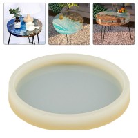 Epoksi Sehpa Kalıbı Yuvarlak Daire Sehpa Kalıbı Silikon 58,5cm ( Ön Sipariş 3-5 İş Günü )