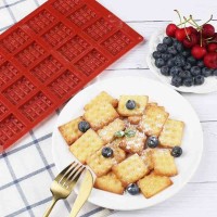 Mini Waffle Pişirme Dikdörtgen Bisküvi Çikolata Kafes Bisküvi Silikon Kalıbı GT8075 Mini Waffle Pişirme Dikdörtgen Bisküvi Çikolata Kafes Bisküvi Silikon Kalıbı GT8075