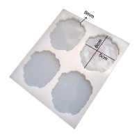 Epoksi Çoklu Dalgalı Magnet Kalıbı Silikon EM321 Epoksi Çoklu Dalgalı Magnet Kalıbı Silikon EM321