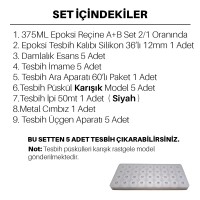 Epoksi Tesbih Kalıbı Seti 12mm