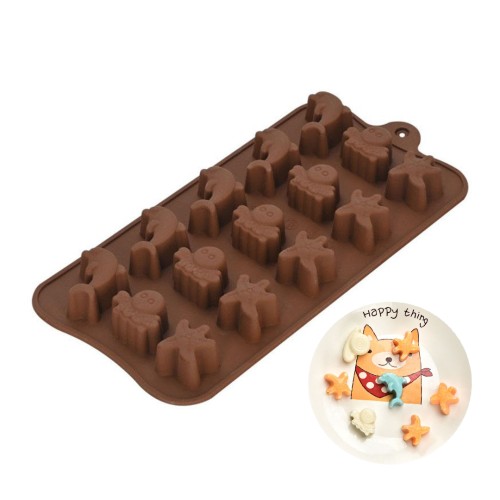 Çikolata Yunus Balık Kalıbı Deniz Kabuğu Kalıbı Şeker Hamuru Silikon Kalıbı GT2305