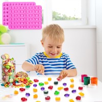 Epoksi Sugarcraft Şekerleme Jelibon Mini Meyveler Silikon Kalıbı - Damlalık Esans Hediyeli GT1584