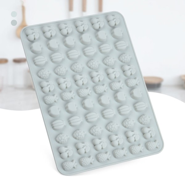 Epoksi Sugarcraft Şekerleme Jelibon Mini Meyveler Silikon Kalıbı - Damlalık Esans Hediyeli GT1584