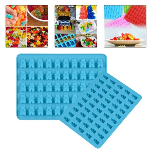 Haribo Jelibon Ayıcık Çikolata Silikon Kalıbı Şeker Hamuru Silikon GT0080