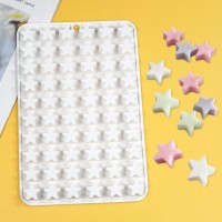 Çikolata Yıldız Kalıbı Sugarcraft Şekerleme Jelibon Kalıbı Silikon Kalıbı GT1611