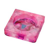 Epoksi Kare Küllük Kalıbı Silikon 10x10cm Epoksi Kare Küllük Kalıbı Silikon 10x10cm