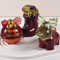 Silikon Mum Kalıbı Yılbaşı Geyik Noel Ev Dekorasyon Mum Kalıpları 9.6x5.8cm GT9569