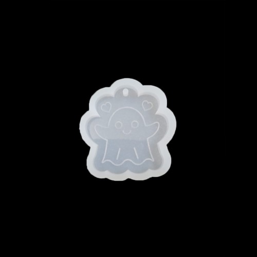 Epoksi Hayalet Çizgili Kolye Silikon Kalıbı EM01