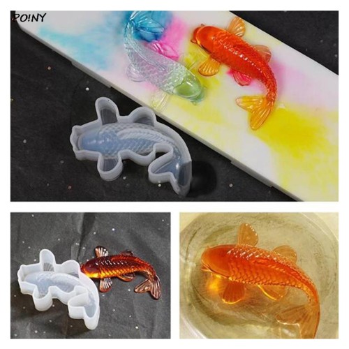 Epoksi 3D Balık Silikon Kalıbı Epoksi 3D Balık Silikon Kalıbı