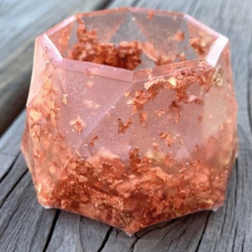 Epoksi Yaprak Varak Bakır Hobi Ahşap Yaprak Varak Bakır - 5 Sayfa