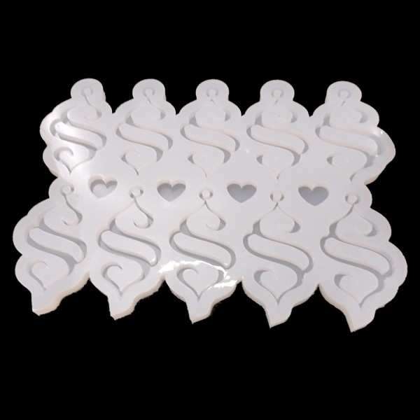 Epoksi Çoklu Anahtarlık Semerkand Silikon Kalıbı EM263