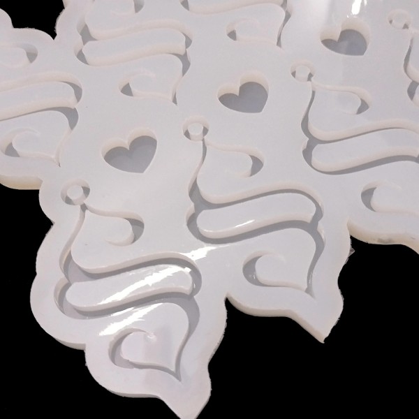 Epoksi Çoklu Anahtarlık Semerkand Silikon Kalıbı EM263