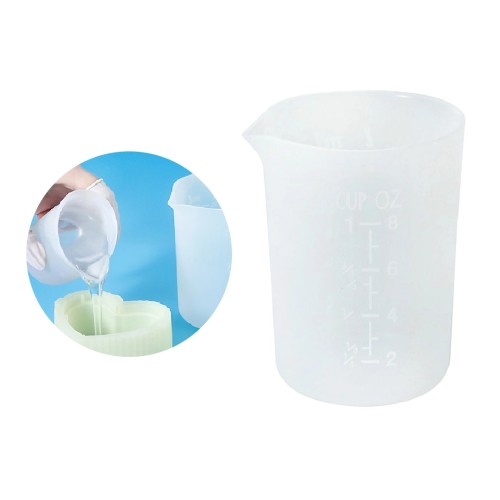 Epoksi Silikon Döküm Karıştırma Kabı Beaker 250ml