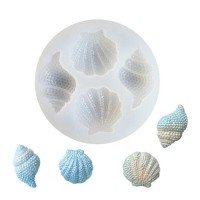 Epoksi Anahtarlık ve Kolye Deniz Kabuğu Silikon Kalıbı Epoksi Anahtarlık ve Kolye Deniz Kabuğu Silikon Kalıbı